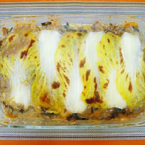 Nut-Free Shellfish-Free The Occasional Vegetarian's Cabbage and Mushroom 'Lasagna' — Italian recipe