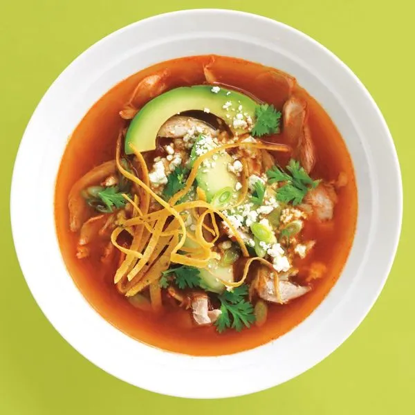 Gluten-Free Nut-Free Chicken Tortilla Soup — Mexican recipe