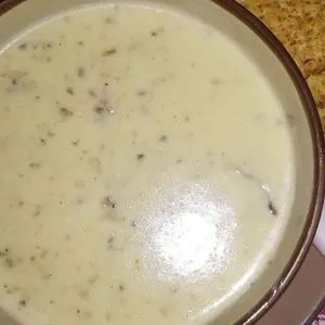 Keto Nut-Free Mussel soup — Mediterranean recipe