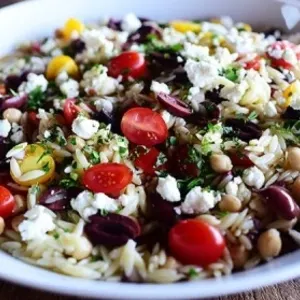 Vegetarian Nut-Free Mediterranean Orzo Salad recipes — Mediterranean recipe