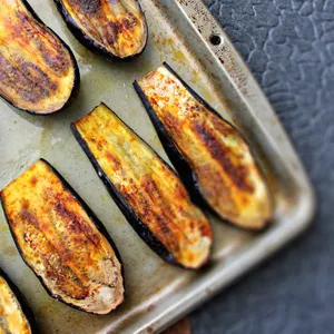 Vegan Vegetarian Indian Spiced Roasted Eggplants — Indian recipe