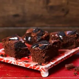 Nut-Free Shellfish-Free Vegan cookies & cream brownies — French recipe