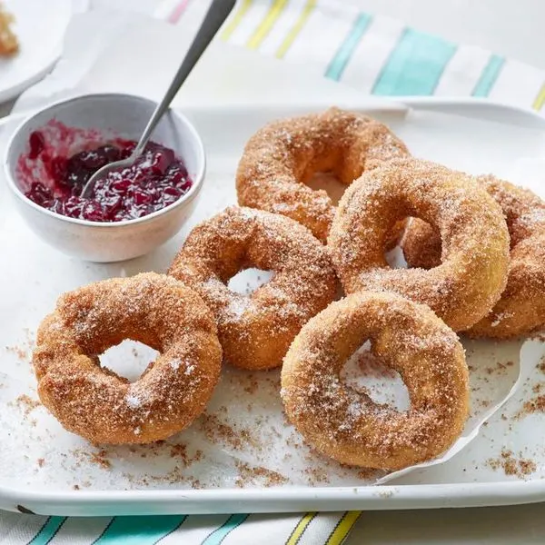 Vegan Vegetarian Vegan doughnuts — American recipe