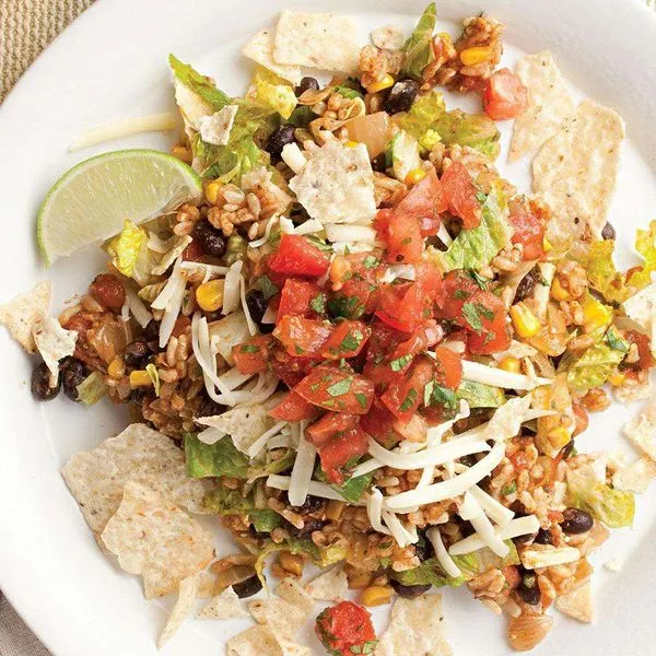 Vegetarian Gluten-Free Vegetarian Taco Salad — Mexican recipe