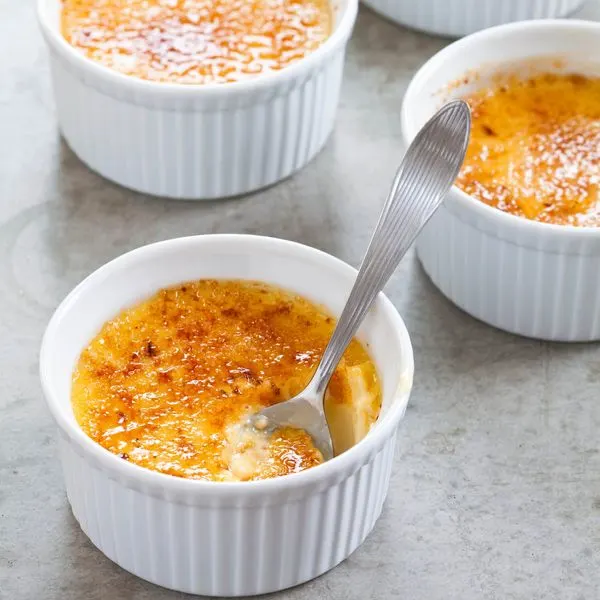 Vegetarian Gluten-Free Slow-Cooker Crème Brûlée — French recipe