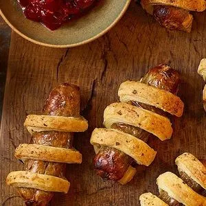 Keto Nut-Free Vegan pigs in blankets — American recipe