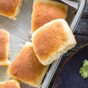 Vegetarian Nut-Free Pav: Indian Bread Rolls — Indian recipe