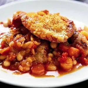Nut-Free Shellfish-Free British pork cassoulet — British recipe