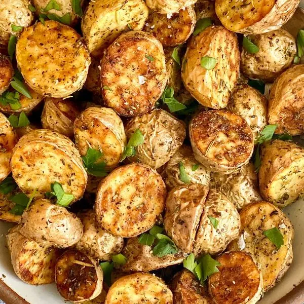 Vegan Vegetarian Air Fryer Roasted Potatoes — French recipe