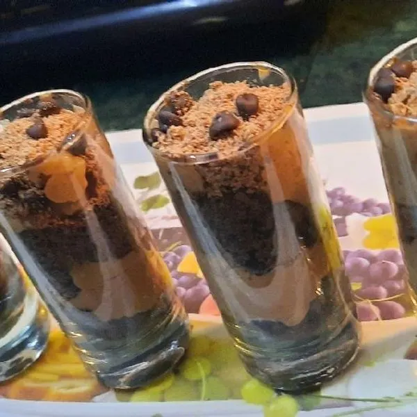 Vegetarian Nut-Free Coffee chocolate dessert — French recipe
