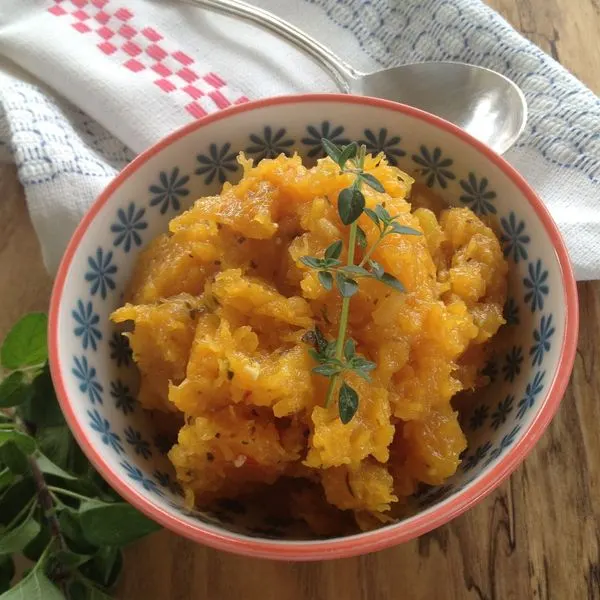 Vegan Vegetarian Savory Mediterranean Butternut Squash — Mediterranean recipe