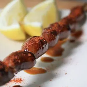 Dairy-Free Nut-Free Chicken Heart Yakitori Recipe — Japanese recipe