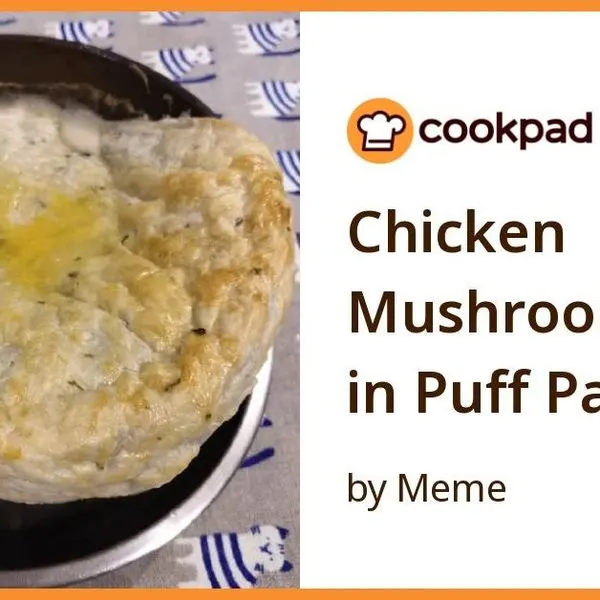 Nut-Free Shellfish-Free Chicken Mushroom Soup in Puff Pastry — French recipe