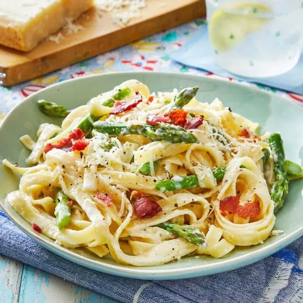 Nut-Free Shellfish-Free Asparagus Pasta — Italian recipe