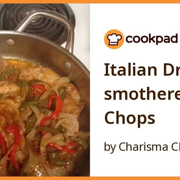 Gluten-Free Nut-Free Italian Dressing smothered Pork Chops — American recipe