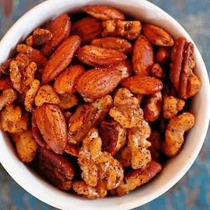 Vegan Vegetarian Low-Carb Keto Spiced Nuts Recipe — British recipe