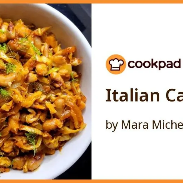 Vegan Vegetarian Italian Cabbage — Italian recipe