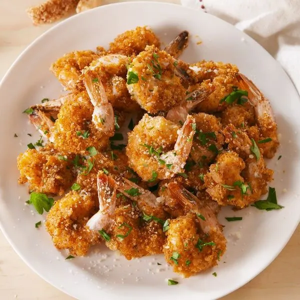 Gluten-Free Keto Keto Breaded Shrimp — Mediterranean recipe