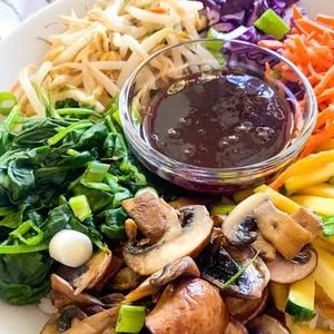 Vegan Vegetarian Vegetarian Bibimbap Recipe — Korean recipe