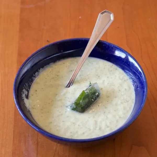 Vegetarian Gluten-Free Cold Cucumber Yogurt Soup — Eastern europe recipe
