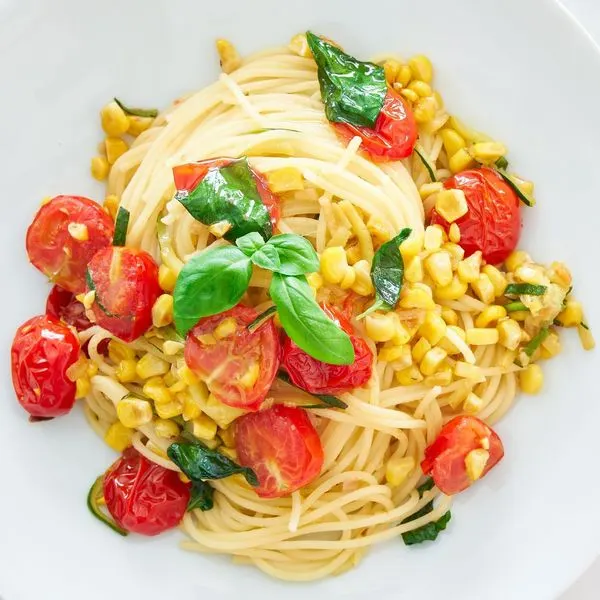 Vegan Vegetarian Pasta Estate (Summer Pasta) — Italian recipe