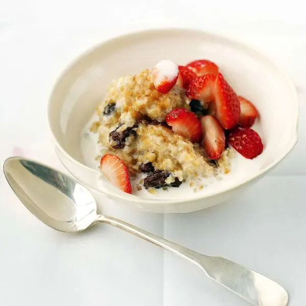 Vegetarian Nut-Free Breakfast Bulgur Porridge — American recipe