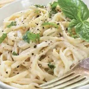 Vegetarian Nut-Free Dairy-Free: Almond Milk Alfredo — British recipe