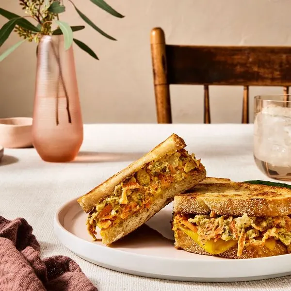 Vegan Vegetarian Vegan Carrot & Chickpea Melts From Jenné Claiborne — American recipe