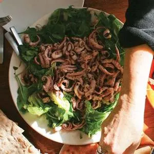 Gluten-Free Dairy-Free Marinated Octopus Salad — Caribbean recipe