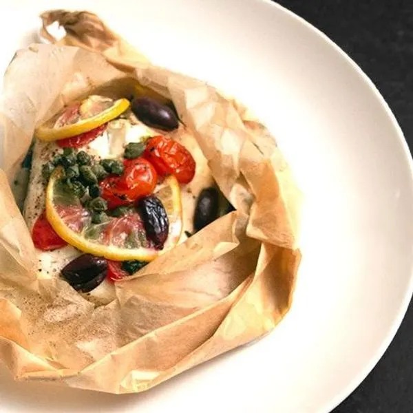Gluten-Free Dairy-Free Mediterranean Fish En Papillote — Mediterranean recipe
