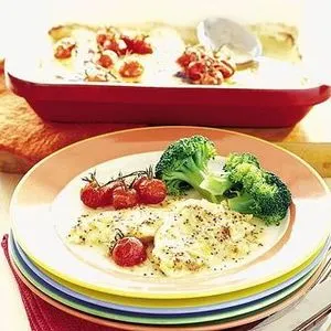 Gluten-Free Nut-Free Chicken rarebits — American recipe