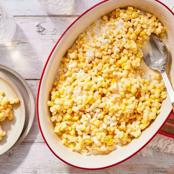 Vegetarian Gluten-Free Slow-Cooker Corn Casserole — American recipe