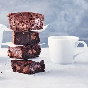 Vegetarian Nut-Free Gluten-free brownies — French recipe