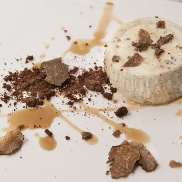 Gluten-Free Nut-Free Fancy Dessert: Black Truffle Panna Cotta — Italian recipe