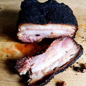 Gluten-Free Dairy-Free Black and crunchy pork belly — Mediterranean recipe