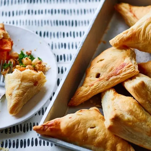Nut-Free Shellfish-Free Vegan pasties — American recipe