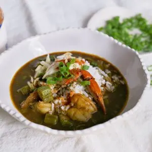 Nut-Free Egg-Free Seafood Gumbo — American recipe