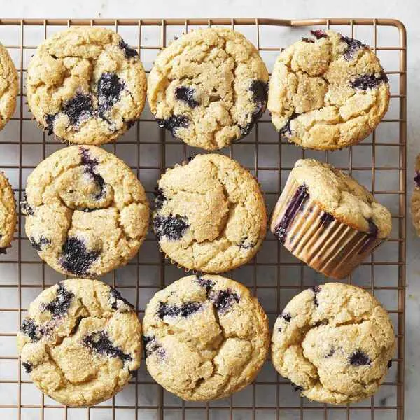 Vegetarian Gluten-Free Gluten-Free Blueberry Muffins — American recipe