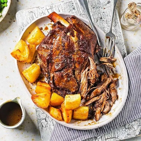 Gluten-Free Dairy-Free Slow-cooker lamb shoulder — French recipe