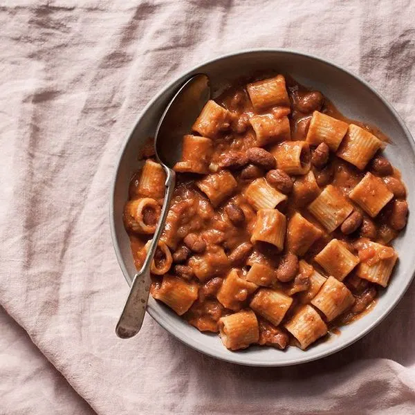 Dairy-Free Nut-Free Pasta e Fagioli (Pasta and Beans) — Italian recipe