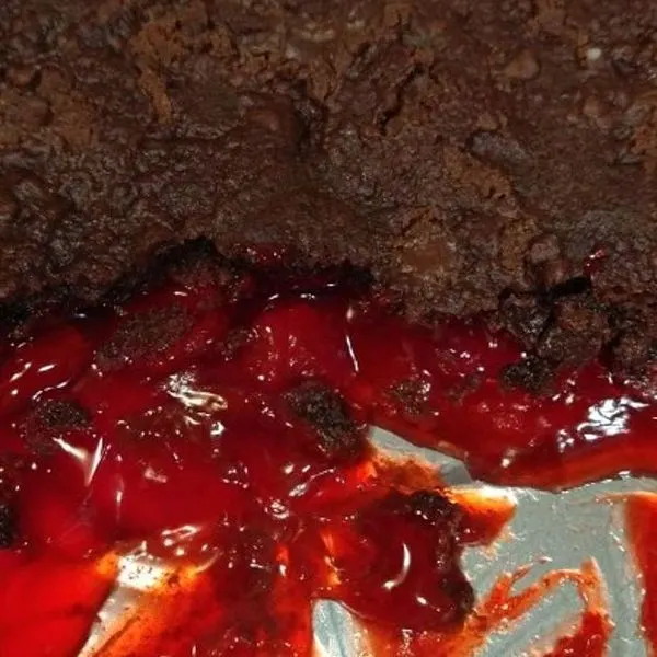 Vegetarian Dairy-Free Dairy Free Chocolate Strawberry Dumpcake — American recipe