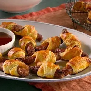 Nut-Free Breakfast Sausage Puffs — American recipe