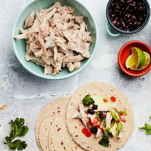 Keto Nut-Free Slow-Cooker Shredded Chicken — American recipe