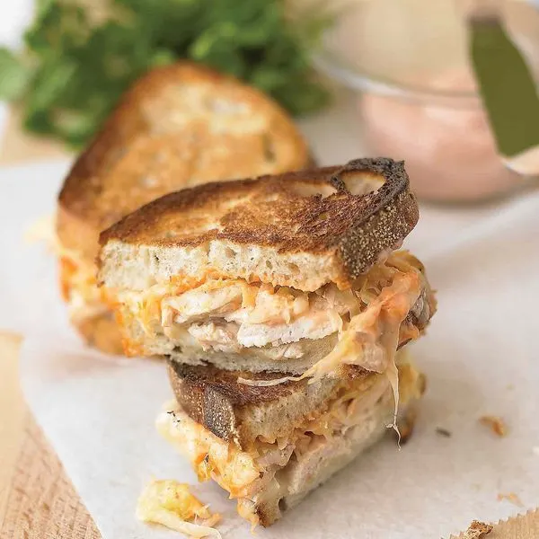 Nut-Free Shellfish-Free Chicken Reuben — American recipe