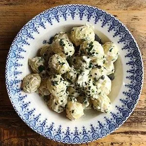 Vegan Vegetarian Vegan potato salad — American recipe
