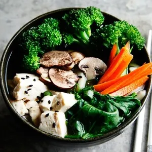 Vegetarian Dairy-Free Vegetarian Udon — American recipe