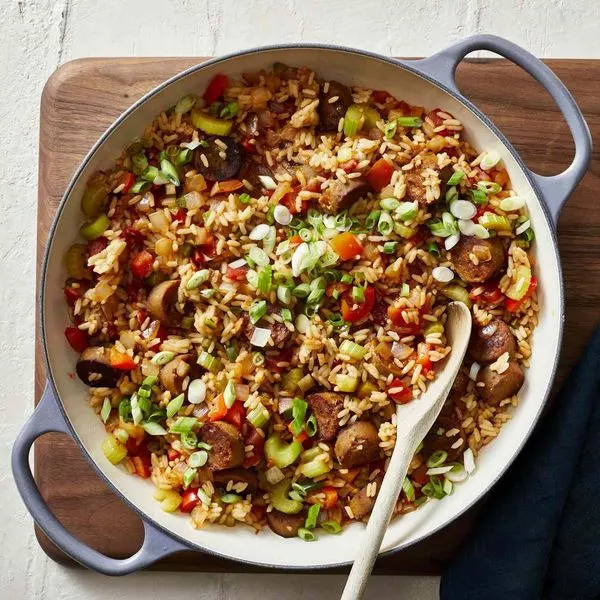 Gluten-Free Dairy-Free Vegan Jambalaya — American recipe
