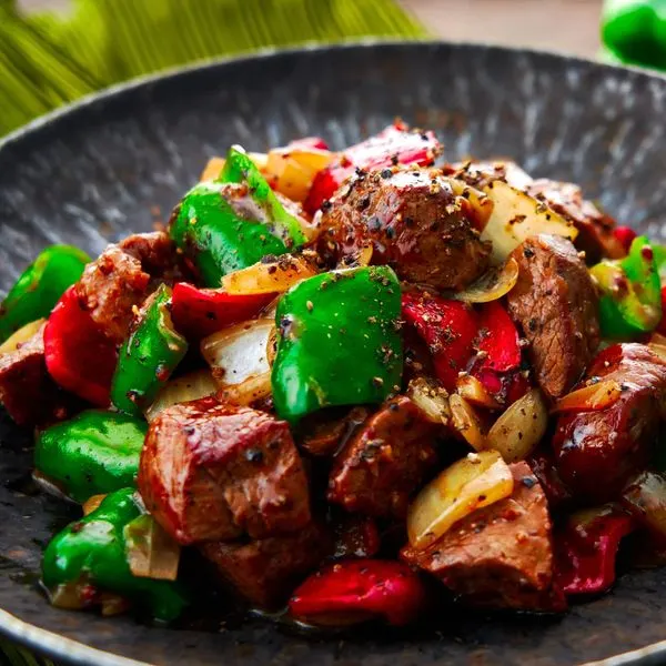 Dairy-Free Nut-Free Black Pepper Beef — French recipe
