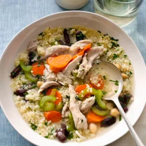 Dairy-Free Nut-Free Mediterranean Chicken Soup — Mediterranean recipe