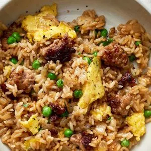 Nut-Free Breakfast Fried Rice — Chinese recipe